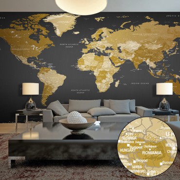 Fotomural XXL - World Map:...