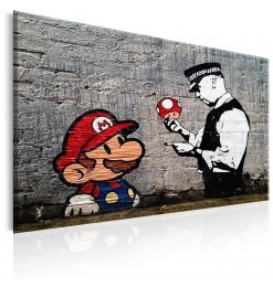 Cuadro - Mario and Cop by...