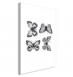 Cuadro - Four Butterflies...