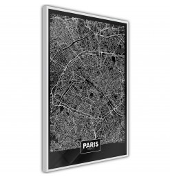 Póster - City Map: Paris...