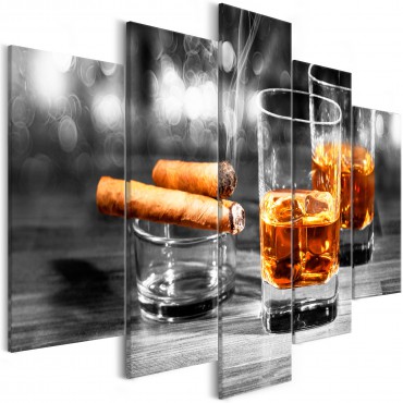 Cuadro - Cigars and Whiskey...